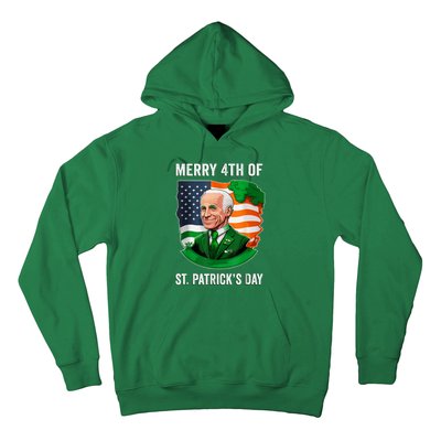 Happy 4th Of July Confused Funny Joe Biden St Patricks Day Hoodie