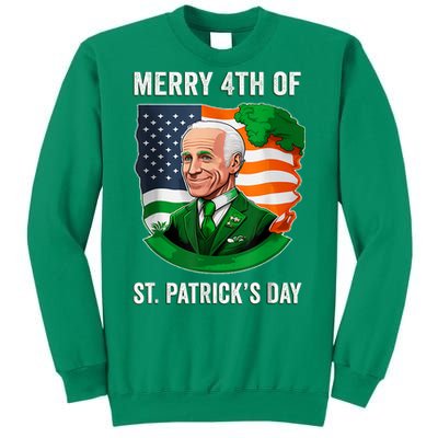 Happy 4th Of July Confused Funny Joe Biden St Patricks Day Sweatshirt