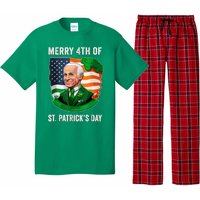 Happy 4th Of July Confused Funny Joe Biden St Patricks Day Pajama Set