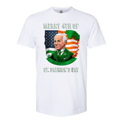 Happy 4th Of July Confused Funny Joe Biden St Patricks Day Softstyle® CVC T-Shirt