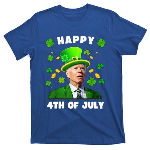 Happy 4th Of July St Patricks Day Funny Confused Joe Biden Great Gift T-Shirt