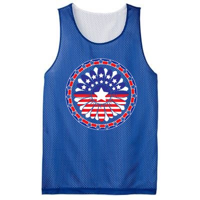 Holiday 4th Of July Gift Sunflower America Patriotic Gift Mesh Reversible Basketball Jersey Tank