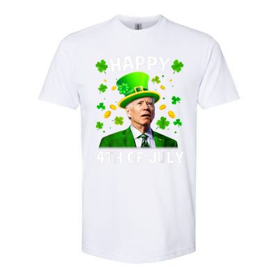 Happy 4th Of July Confused Funny Joe Biden St Patricks Day Softstyle CVC T-Shirt