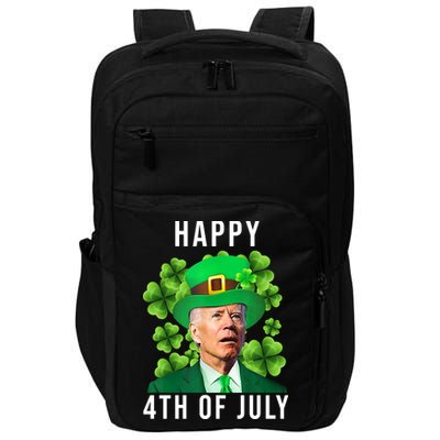 Happy 4th Of July Joe Biden Funny St Patrick's Day Impact Tech Backpack
