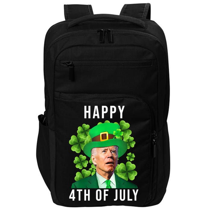 Happy 4th Of July Joe Biden Funny St Patrick's Day Impact Tech Backpack