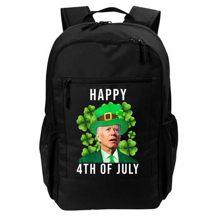Happy 4th Of July Joe Biden Funny St Patrick's Day Backpack