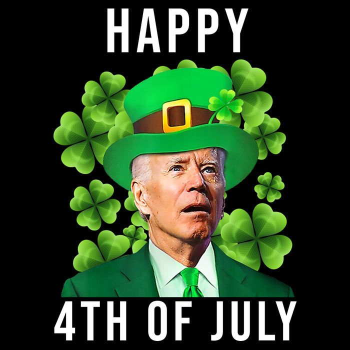 Happy 4th Of July Joe Biden Funny St Patrick's Day 16 in Basic Backpack