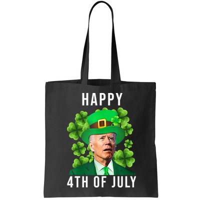 Happy 4th Of July Joe Biden Funny St Patrick's Day Bag