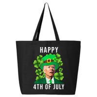 Happy 4th Of July Joe Biden Funny St Patrick's Day 25L Jumbo Tote