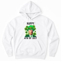 Happy 4th Of July Joe Biden Funny St Patrick's Day Hoodie