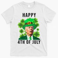 Happy 4th Of July Joe Biden Funny St Patrick's Day T-Shirt