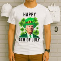 Happy 4th Of July Joe Biden Funny St Patrick's Day T-Shirt