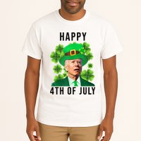 Happy 4th Of July Joe Biden Funny St Patrick's Day Tall T-Shirt