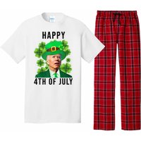 Happy 4th Of July Joe Biden Funny St Patrick's Day Pajama Set