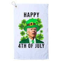 Happy 4th Of July Joe Biden Funny St Patrick's Day Golf Towel