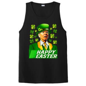 Happy 4th Of Easter Joe Biden St Patricks Day Leprechaun PosiCharge Competitor Tank