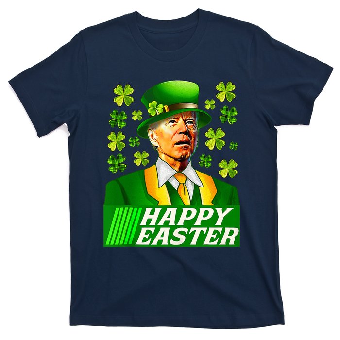 Happy 4th Of Easter Joe Biden St Patricks Day Leprechaun T-Shirt