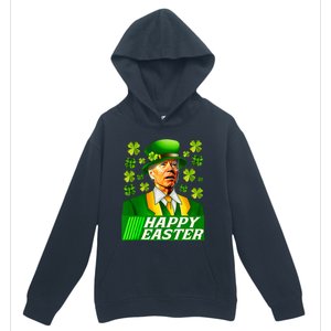 Happy 4th Of Easter Joe Biden St Patricks Day Leprechaun Urban Pullover Hoodie