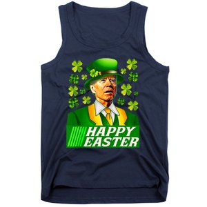 Happy 4th Of Easter Joe Biden St Patricks Day Leprechaun Tank Top