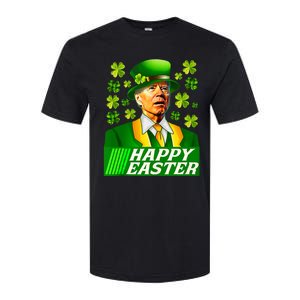 Happy 4th Of Easter Joe Biden St Patricks Day Leprechaun Softstyle CVC T-Shirt