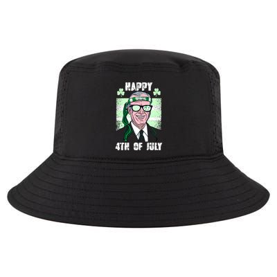 Happy 4th Of July Funny St. Patrick's Day Biden USA Flag Irish Cool Comfort Performance Bucket Hat