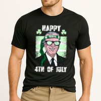 Happy 4th Of July Funny St. Patrick's Day Biden USA Flag Irish Cooling Performance Crew T-Shirt