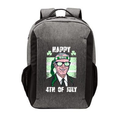 Happy 4th Of July Funny St. Patrick's Day Biden USA Flag Irish Vector Backpack