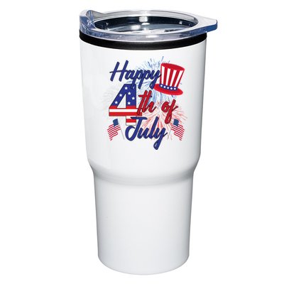 Happy 4th Of July Patriotic American Flag USA Tumbler