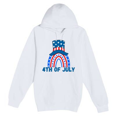 Happy 4th Of July Premium Pullover Hoodie