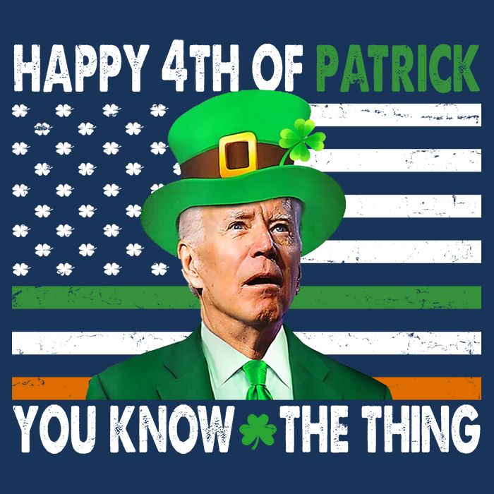 Happy 4th Of Patrick You Know The Thing Funny Biden Infant Baby Jersey Bodysuit