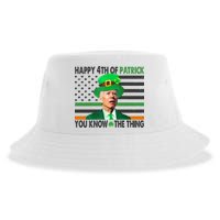 Happy 4th Of Patrick You Know The Thing Funny Biden Sustainable Bucket Hat