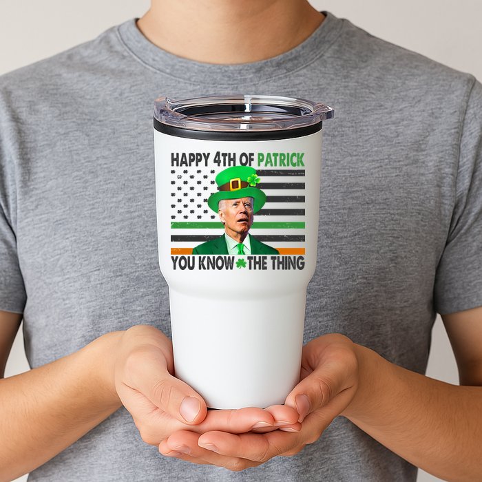 Happy 4th Of Patrick You Know The Thing Funny Biden Tumbler