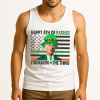 Happy 4th Of Patrick You Know The Thing Funny Biden Tank Top