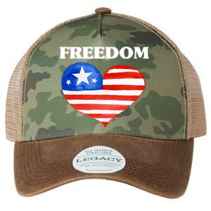 Happy 4th Of July America Independence Freedom Fourth July Gift Legacy Tie Dye Trucker Hat