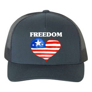 Happy 4th Of July America Independence Freedom Fourth July Gift Yupoong Adult 5-Panel Trucker Hat