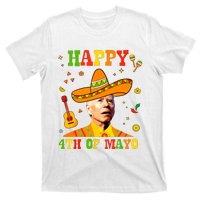 Happy 4th Of Mayo Funny Joe Biden Confused Cinco De Mayo T-Shirt