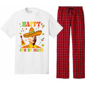 Happy 4th Of Mayo Funny Joe Biden Confused Cinco De Mayo Pajama Set