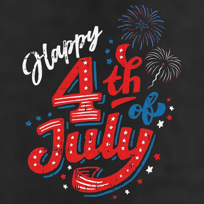Happy 4th Of July Cool Independence Day Patriotic American Cool Comfort Performance Bucket Hat