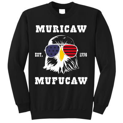 Happy 4th Of July Muricaw Mufucaw 1776 Sweatshirt