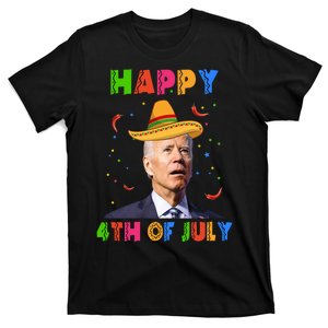 Happy 4th Of July Cinco De Mayo Funny Joe Biden T-Shirt