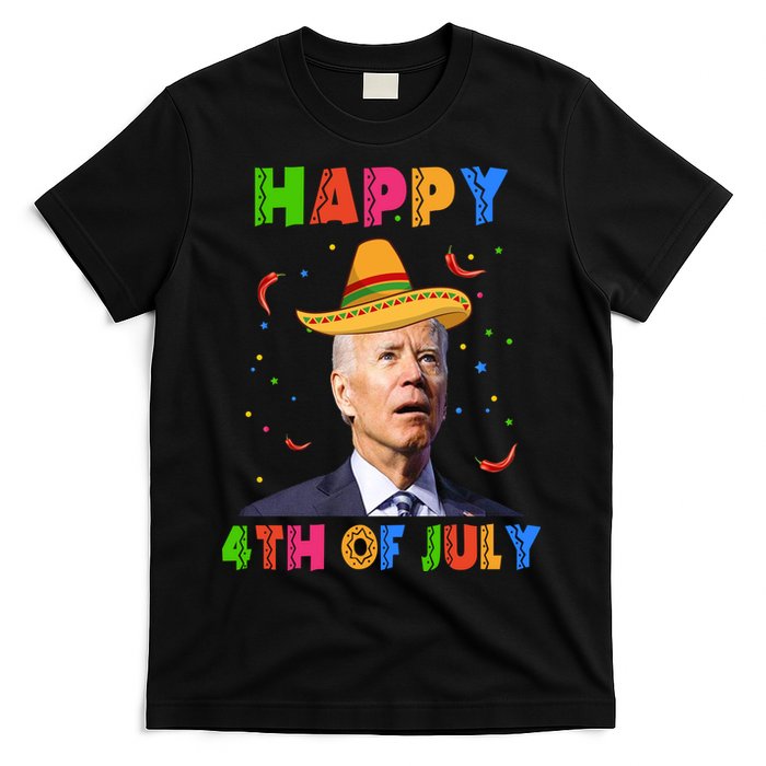 Happy 4th Of July Cinco De Mayo Funny Joe Biden T-Shirt