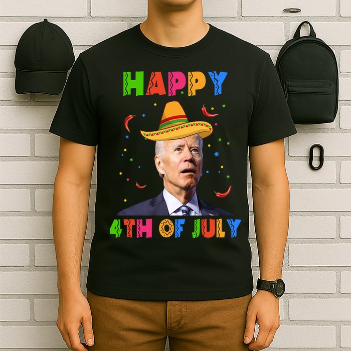 Happy 4th Of July Cinco De Mayo Funny Joe Biden T-Shirt
