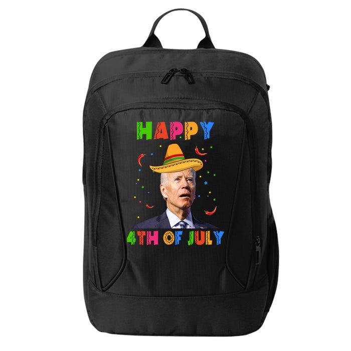 Happy 4th Of July Cinco De Mayo Funny Joe Biden City Backpack