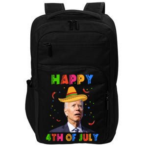 Happy 4th Of July Cinco De Mayo Funny Joe Biden Impact Tech Backpack