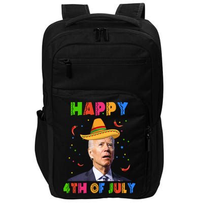 Happy 4th Of July Cinco De Mayo Funny Joe Biden Impact Tech Backpack