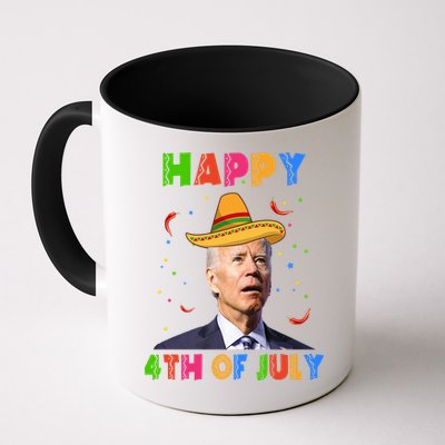 Happy 4th Of July Cinco De Mayo Funny Joe Biden Mug