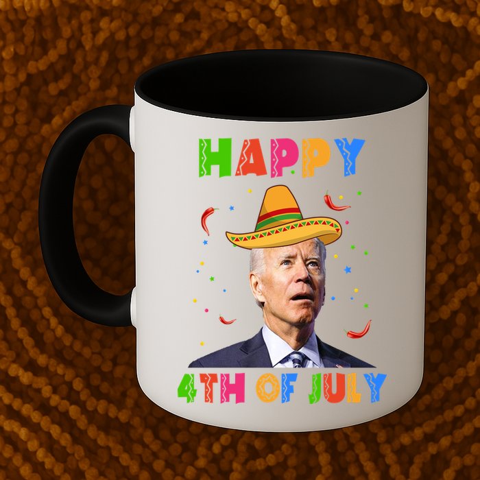 Happy 4th Of July Cinco De Mayo Funny Joe Biden Mug