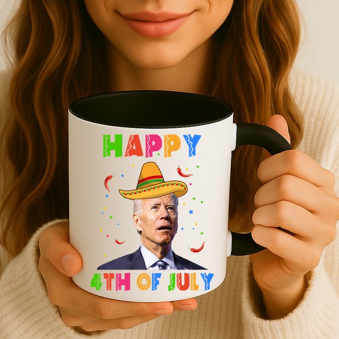 Happy 4th Of July Cinco De Mayo Funny Joe Biden Mug