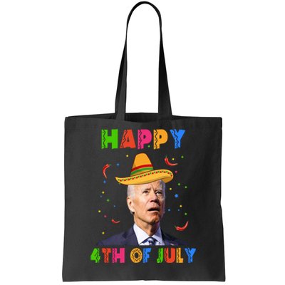 Happy 4th Of July Cinco De Mayo Funny Joe Biden Tote Bag