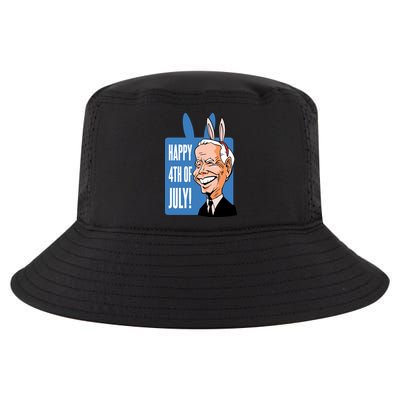 Happy 4th Of July Funny Biden Easter Bunny Parody Cool Comfort Performance Bucket Hat